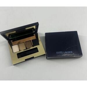 Estee Lauder Pure Color Envy Eyeshadow Palette Travel Size Make Up Brown Blk New